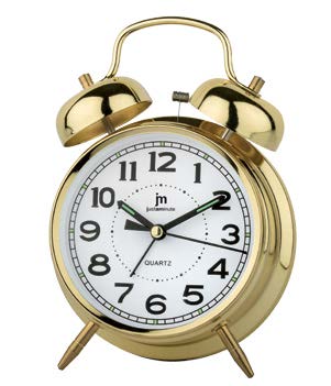 SVEGLIA QUARZO MOVIMENTO CONTINUO 7.5CM GOLD LOWELL **