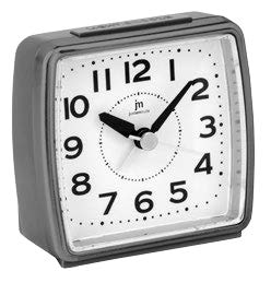 SVEGLIA QUARZO MOVIMENTO CONTINUO GRIGIA LOWELL **