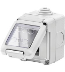 SCATOLA GEWISS STAGNA PER SERIE SYSTEM IP55 1 POSTO