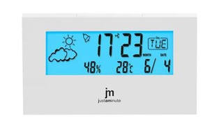 SVEGLIA DIGITALE C/SNOOZE TEMPERATURA CALENDARIO LOWELL
