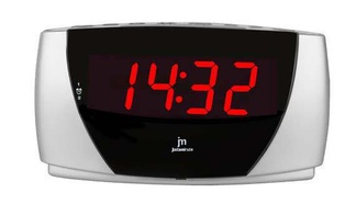 SVEGLIA DIGITALE LED SILVER LOWELL