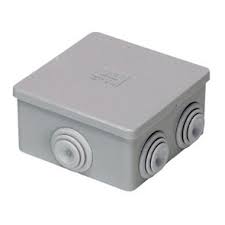SCATOLA GEWISS STAGNA DI DERIVAZIONE QUADRATA CON COPERCHIO A PRESSIONE IP44 80X80X40