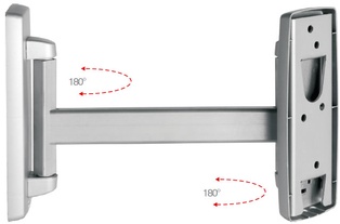 TWISTPLASMA SUPPORTO DOPPIO SNODO DA APPLICARE TOUCH O FIX PLASMA  BLACK  OMB