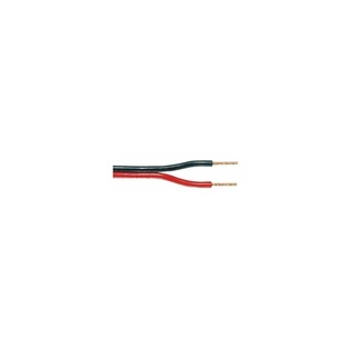 CAVO ELETTRICO NEDIS PIATTINA AUDIO 2X1 ROSSO/NERO 100MT