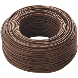 CAVO ELETTRICO UNIPOLARE FS17-450/750V 1X2.5MMQ MARRONE 100 MT. IMQ