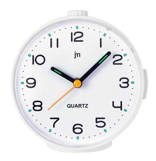 SVEGLIA QUARZO ANALOG.MOVIMENTO CONTINUO SILENZ.BIANCO