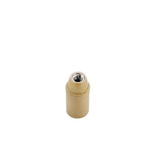 PORTALAMPADA RESINA TERMOPLASTICO LUCIDO  E14 LISCIO ORO
