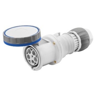 PRESA MOBILE DIRITTA HP-IP66/IP67/IP68/IP69-2P+T-63A-200-250V 50/60HZ GEWISS