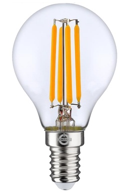 LAMPADA LED-FILO CONTAKT SFERA G45  ALTA EFFICIENZA 4W 470LM E14 CHIARA 2700K
