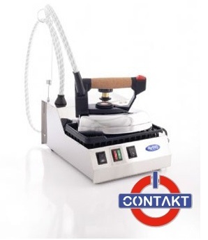 STIRATRICE PROFESSIONALE ACCIAIO INOX CON FERRO PIASTRA CONTAKT
