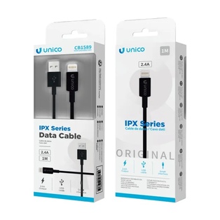 CAVO UNICO NERO DA USB-A A LIGHTING 100CM 