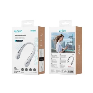VENTILATORE UNICO RICARICABILE DA COLLO IN SILICONE