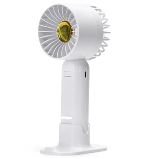 VENTILATORE UNICO RICARICABILE PORTATILE CON 7 PALE PIEGHEVOLE CON ANGOLAZIONE REGOLABILE