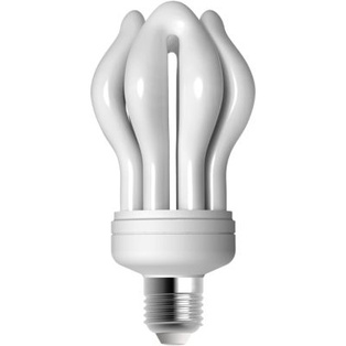 FIORE 4 TUBI E27 24W 6400 K 12000H LIGHT