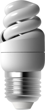 MICRO SPIRALE CLASSE A E27 5W 6400K 10000H LIGHT
