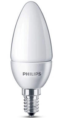 LAMPADA RISPARMIO ENERGIA PHILIPS OLIVA 230V 8W E14 4000K 405261