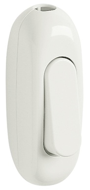 INTERRUTTORE VIMAR DEVIATORE TERMINALE 1 16A 250V TASTO A BILANCERE  BIANCO
