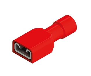 CAPICORDA TOTALMENTE ISOLATO FEMMINA 6.3X0.8 MM BLU 100 PZ.  ZIPPO
