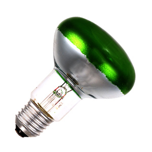 LAMPADA INCANDESCENZA PHILIPS R80 COLORATA VERDE 230V 60W E27 066534