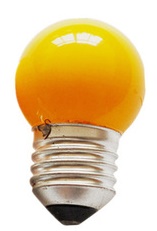 INCANDESCENZA SFERA  COLOR  25W E27     GE
