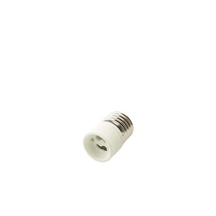 PORTALAMPADA ADATTATORE MASCHIO E27 FEMMINA GU10 PORCELLANA FAI