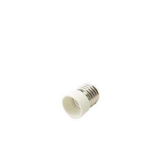 PORTALAMPADA ADATTATORE MASCHIO E27 FEMMINA E14 TERMOPLASTICO FAI