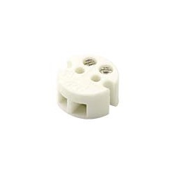 PORTALAMPADA PER ALOGENE GZ4-G5.3-GX5.3-GX6.35-GZ6.35 FORI Ø 3MM FAI