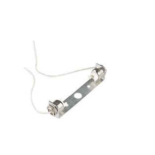PORTALAMPADA PER ALOGENE R7S PER LAMPADE Z LUNGHEZZA 118MM CON STAFFA CAVI 25CM E FORI Ø 4.5MM FAI 