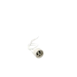PORTALAMPADA PER ALOGENE ATTACCO GZ10-GU10 CAVI 150MM FAI 