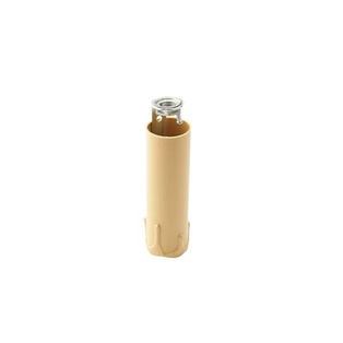 PORTALAMPADA A CANDELA COLORE ANTICO IN MATERIALE TERMOPLASTICO CON NIPLES E14 ALTEZZA 85MM FAI 