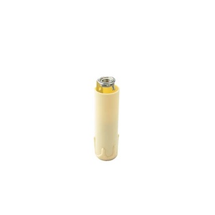 PORTALAMPADA A CANDELA COLORE AVORIO IN MATERIALE TERMOPLASTICO CON NIPLES E14 ALTEZZA 85MM FAI 