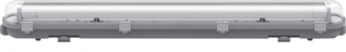 MILANO X LED DOPPIO TUBO POLICARBONATO 1200MM (2X36) IMPERIA