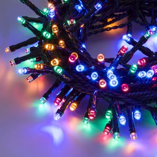 CATENA LINEARE TL24V 80 LED MULTI Ø5MM REFLEX 4+6M