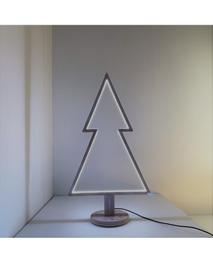 ALBERO NATALE ABETE C/BASE H90 SMART LED