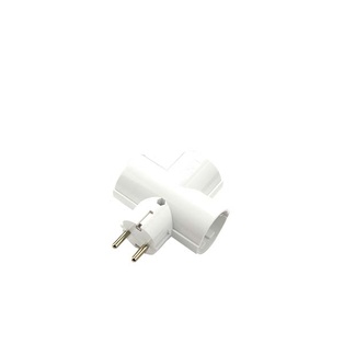 ADATTATORE TRIPLO SCHUKO BIANCO 16A FAI
