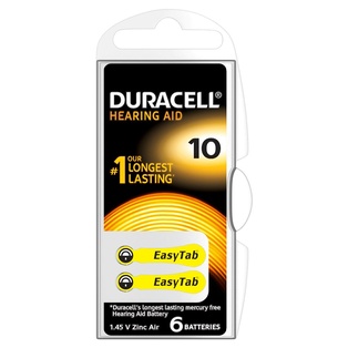 PILE DURACELL ACUSTICA  ZINCO ARIA  BL. 6 NEW DA230N/DA10N