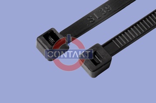 FASCETTA NYLON CONTAKT 4.8X370 MM Ø104 22KG 100PZ NERO