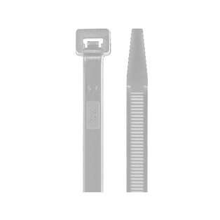 FASCETTA NYLON CONTAKT 6.8X250MM  D.65 38KG  100PZ BIANCO