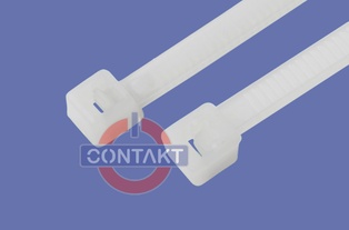 FASCETTA NYLON CONTAKT  2.4X80MM PZ .100 BIANCO