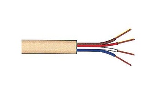 CAVO MATSUYAMA TELEFONICO PIATTINA  4P AVORIO  100MT. GA018