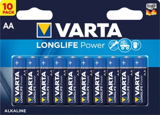 PILE VARTA ALKALINE LONGLIFE POWER STILO  AA  BL.12  4906B10