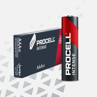 PILE DURACELL PROCELL ALKALINE MINISTILO AAA 1.5 V CONF. PZ. 10( PREZZO A PILA)
