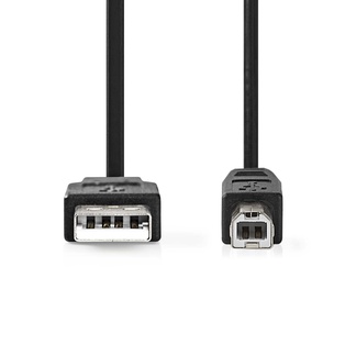 CAVO USB 2.0 A M-B M CCA 3MT. NERO  MKC