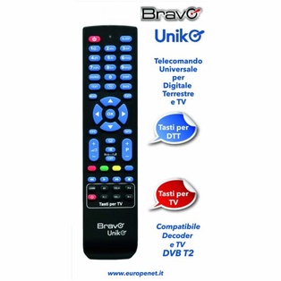 90302245 TELECOMANDO UNIVERSALE UNIKO BRAVO