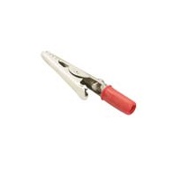 PINZA COCCODRILLO IN FERRO 6 AMP. ROSSA  FAI
