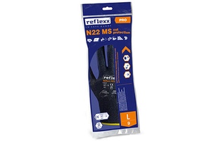 GUANTI DA LAVORO SUPPORTATI IN NITRILE MICROSANDY CUT PROTECTION N22 MED REFLEXX
