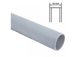 TUBO RIGIDO 3321 FAEG AUTOESTINGUENTE GRIGIO 2MT  Ø16  (PREZZO AL METRO)