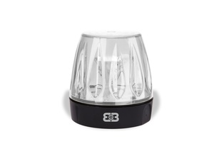 LAMPEG.AR + LUCE CORTESIA BN +CREPUSCOLARE 15/230V TRASPARENTE