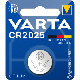 PILE VARTA SPECIALISTICHE 3V LITHIO BL. 1 6025/CR2025