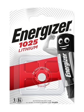 PILE ENERGIZER SPECIALISTICHE 3V LITHIO BL. 1 E1025/CR1025/ 610380